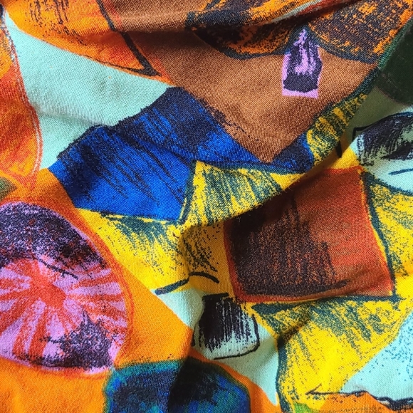 Vintage Floral skirt - Picture 4 of 4